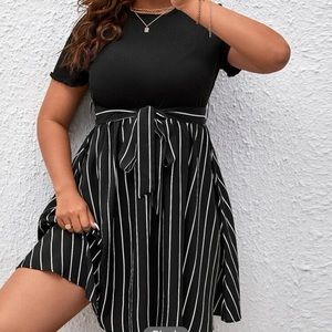 Striped Dress NWOT